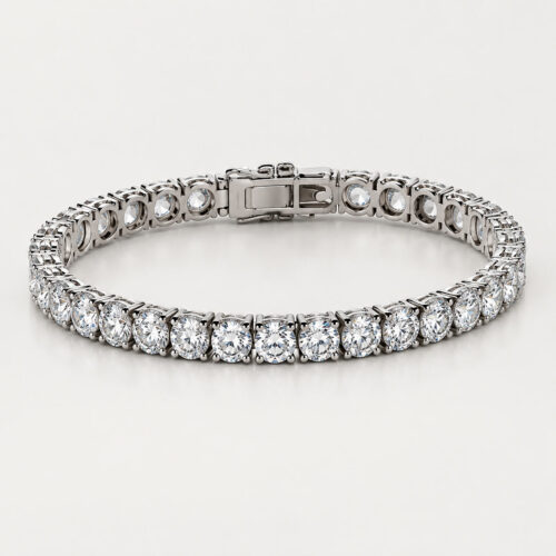 Classic Round Brilliant Tennis Bracelet