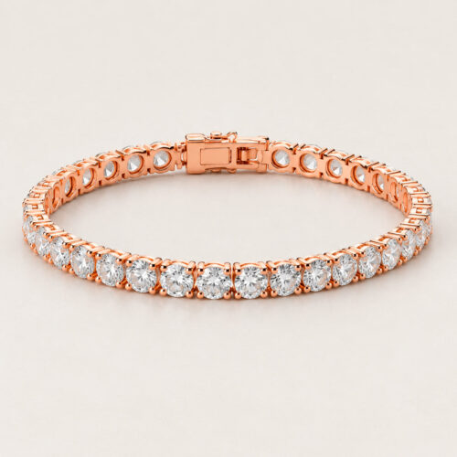 Rose Gold Tennis Bracelet