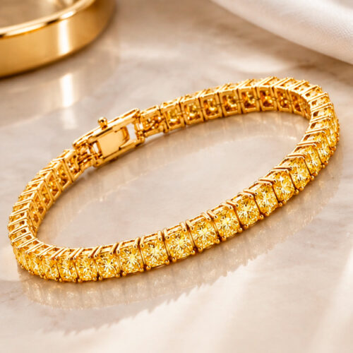 RINA Sunshine Tennis Bracelet