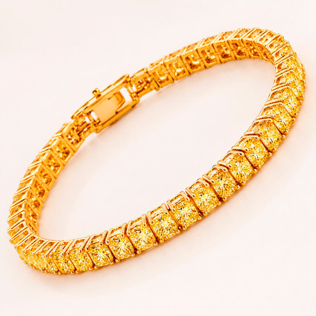 RINA Sunshine Tennis Bracelet