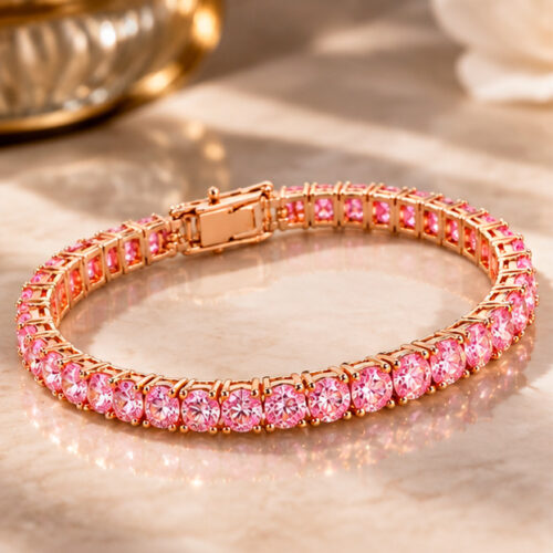 Blush Tennis Bracelet
