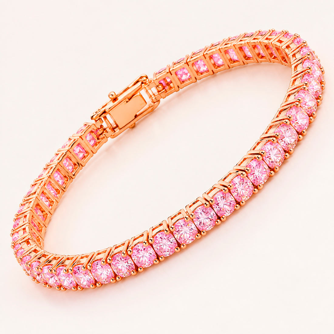 Blush Tennis Bracelet Blush Tennis Bracelet